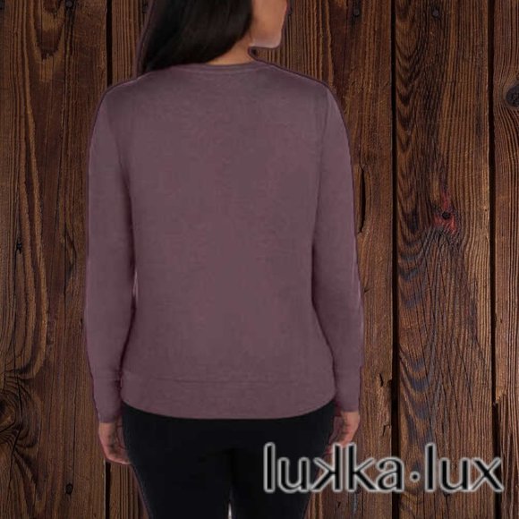 Lukka Lux | Long Sleeve Active Top 2 Pack Relaxed Fit | Purple/Navy | NWOT - Picture 3 of 4
